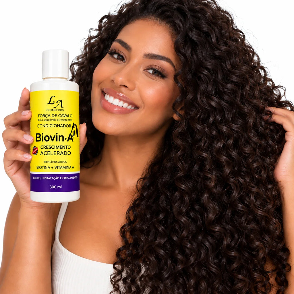 Kit Biovin-A Força de Cavalo – Shampoo + Condicionador + Máscara | 3x300