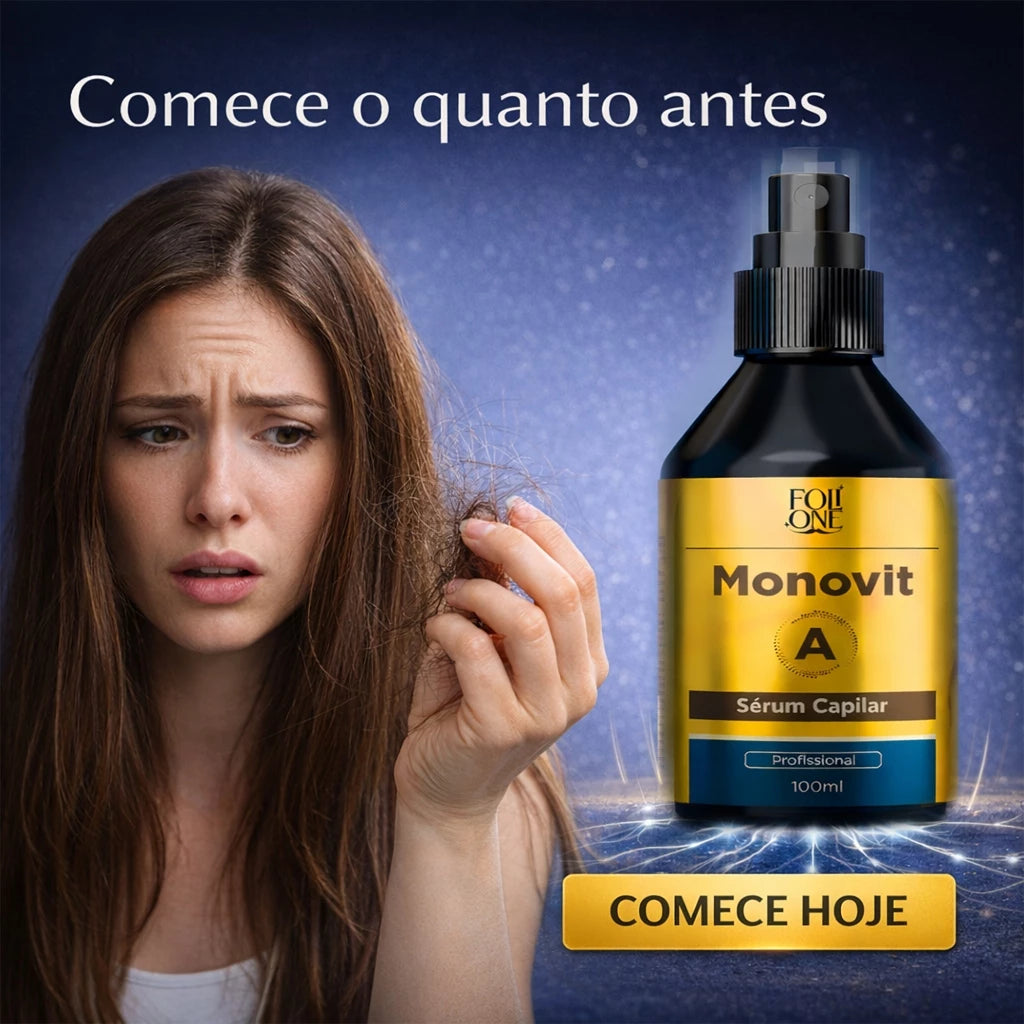 Serum Capilar Monovit Para Crescimento De Cabelo Poderoso Anti Queda