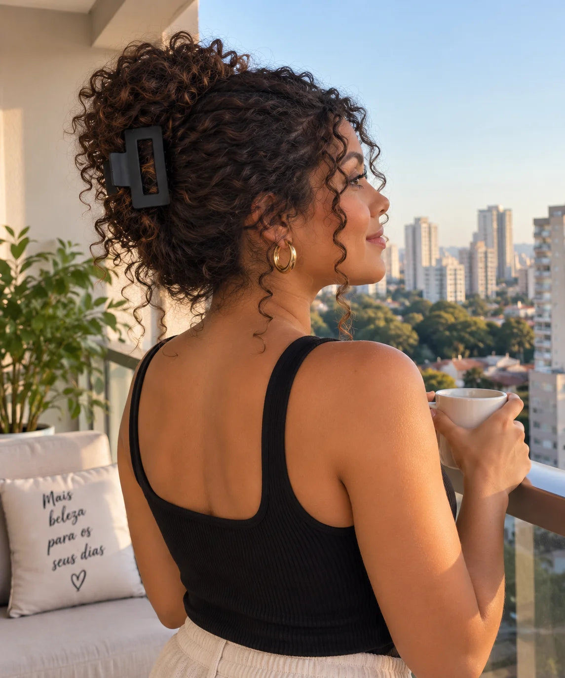 Kit 4 Presilhas de Cabelo Retangulares