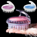 Escova Massageadora de Couro Cabeludo em Silicone