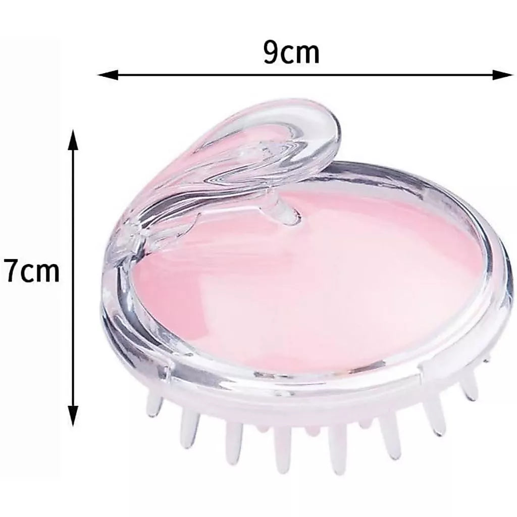 Escova Massageadora de Couro Cabeludo em Silicone