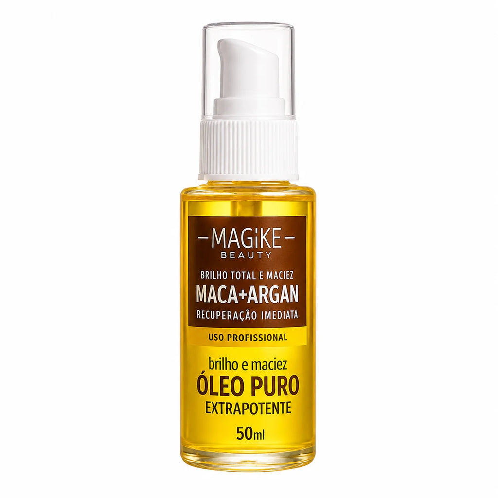 Óleo Capilar Magike Maca + Argan – Brilho & Maciez 50ml