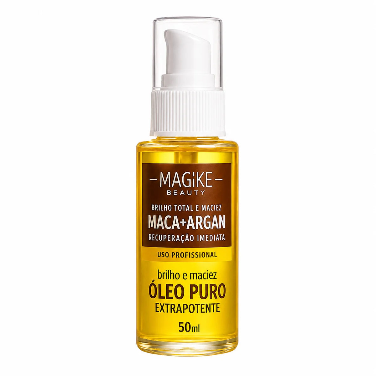 Óleo Capilar Magike Maca + Argan – Brilho & Maciez 50ml