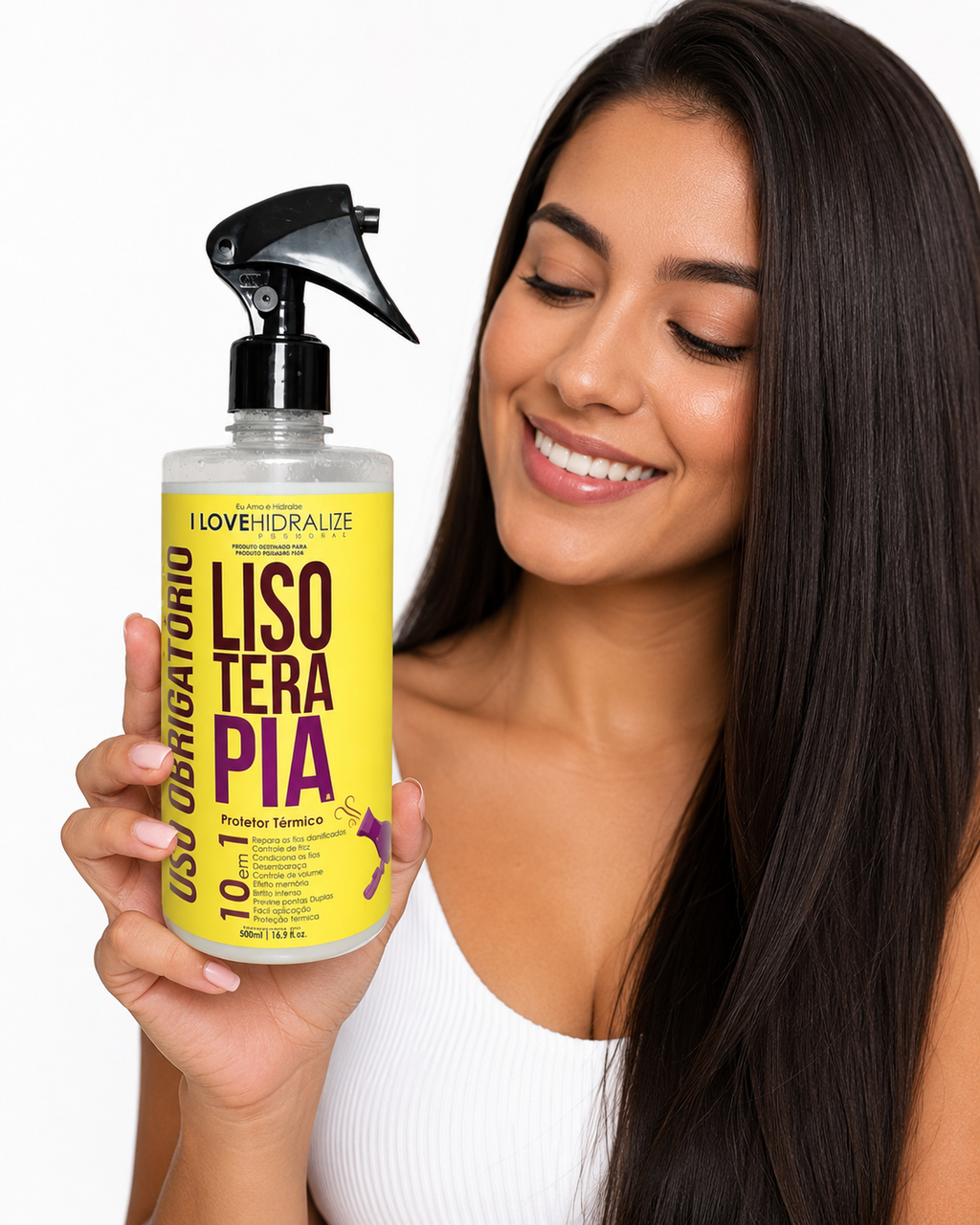 Protetor Térmico Lisoterapia 10 em 1 – Liso Extremo 500ml
