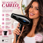 Secador de Cabelo 110v Profissional 3200w - Voltagem 110v--6881