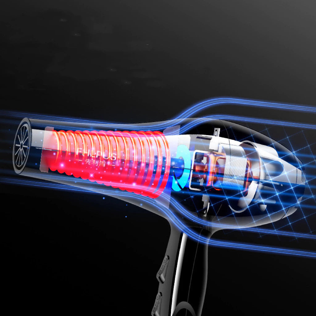 Secador de Cabelo 110v Profissional 3200w - Voltagem 110v--6881