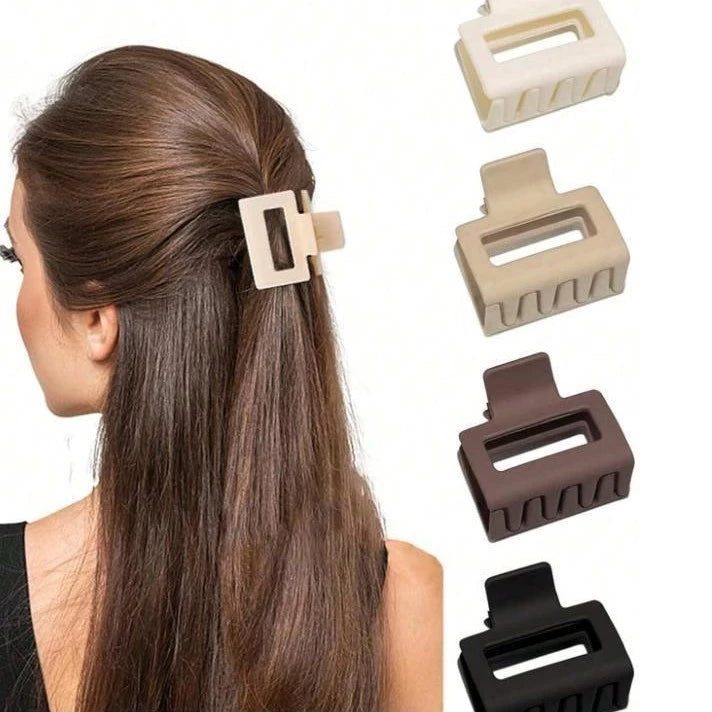Kit 4 Presilhas de Cabelo Retangulares
