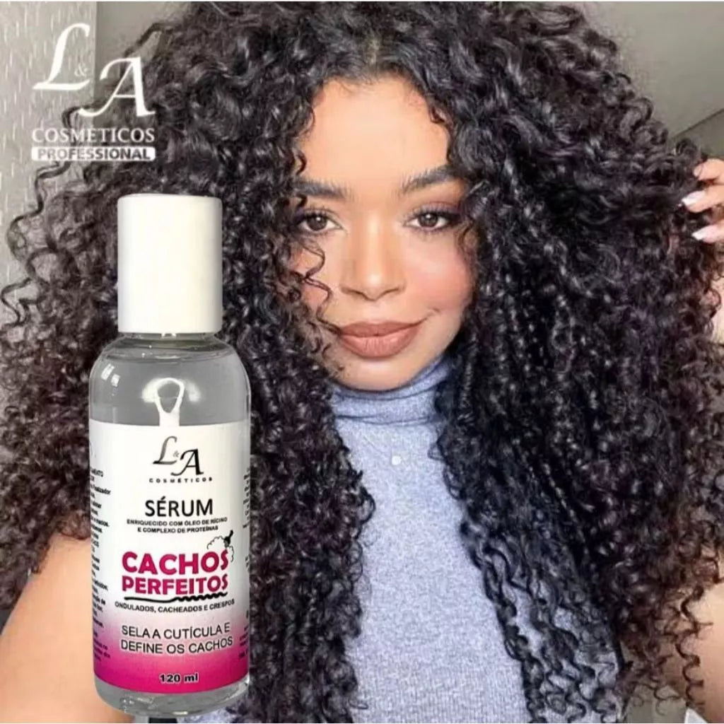Sérum Ativador de Cachos – Definição, Brilho e Controle do Frizz | 120ml
